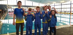 Plivački klub Dinamo osvojio deset medalja na Kupu Banata u Kikindi