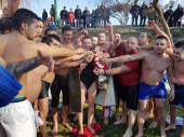 Plivanje za krst na Južnoj Moravi