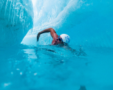 Plivao ispod leda zbog klimatskih promena: Mislio sam da mi je došao kraj FOTO