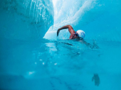 Plivao ispod leda zbog klimatskih promena: Mislio sam da mi je došao kraj FOTO