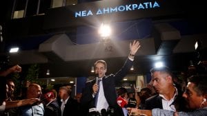 Pobeda Nove demokratije na izborima u Grčkoj