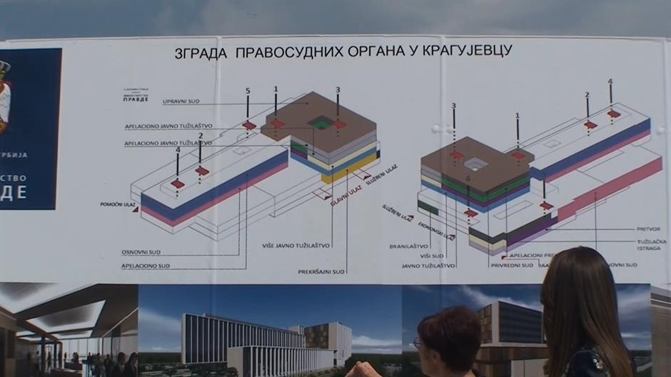 Počela izgradnja Palate pravde u Kragujevcu