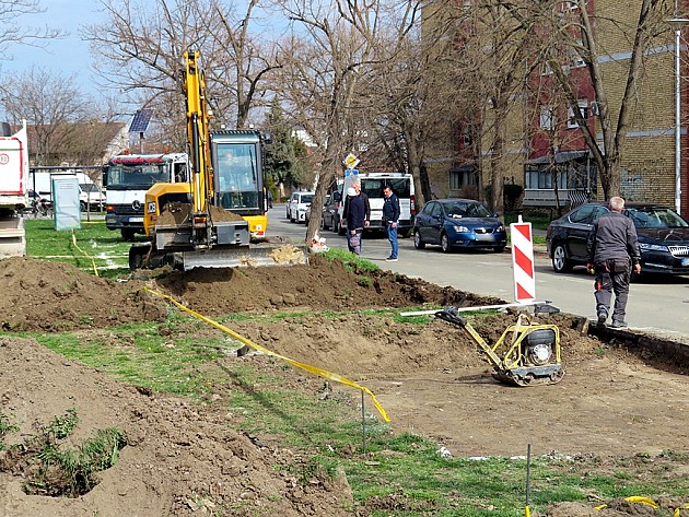 Počela izgradnja parkinga u delu ulice Veselina Masleše