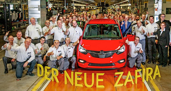 Počela proizvodnja Opel Zafire facelift