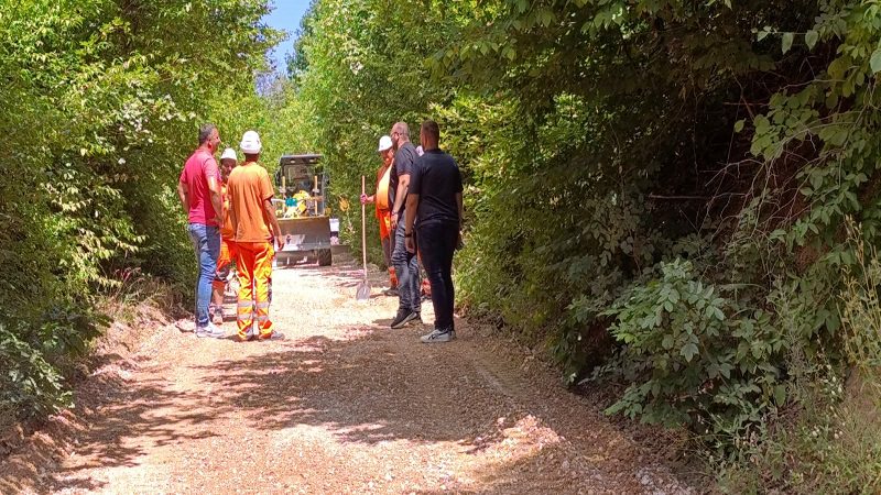 Počelo asfaltiranje u selu Gornjane