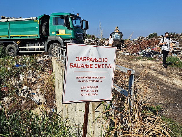 Počelo uklanjanje divlje deponije u Futogu