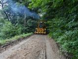 Počelo uređenje seoskih puteva u Leskovcu