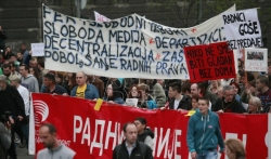 Beograd: Završen protest, sledeći u utorak (FOTO, VIDEO)