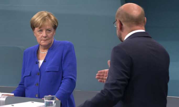 Počeo okršaj: Merkel vs Šulc u udarnom terminu