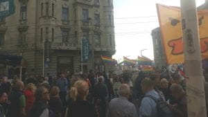 Protest NDBG: Spomenici vizionarima destrukcije Vesiću i Malom kao opomena (Uživo)