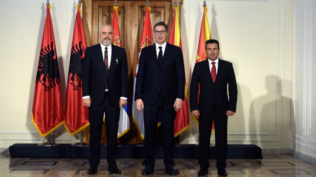 Počeo trilateralni sastanak: Vučić, Zaev i Rama o malom Šengenu