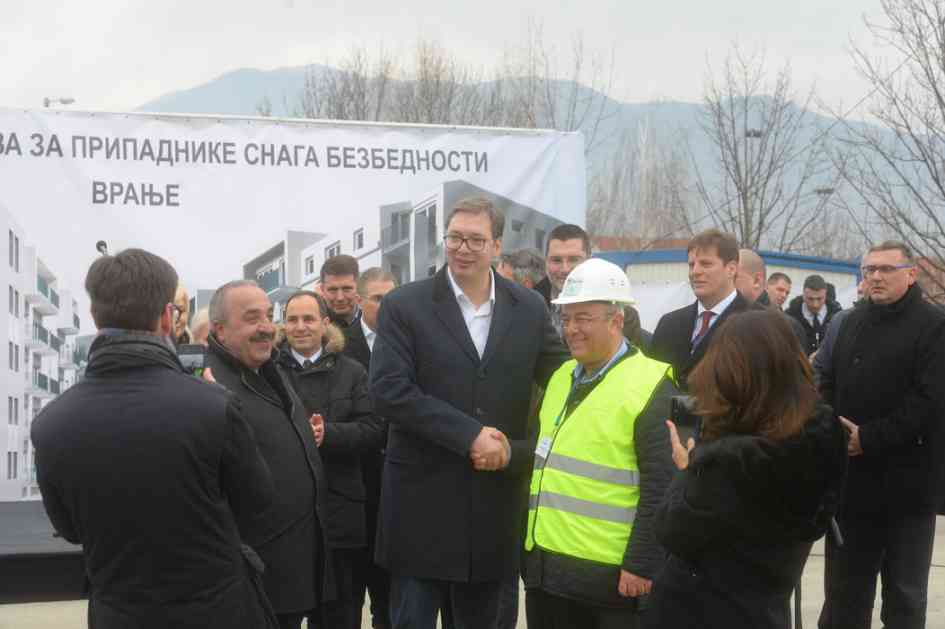 Početak gradnje stanova za pripadnike snaga bezbednosti u Vranju i Nišu