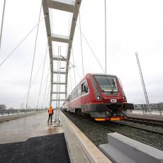 Početkom aprila kreće železnički saobraćaj preko Žeželjevog mosta