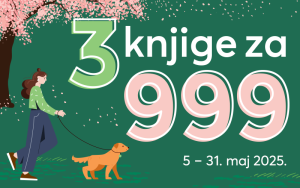Počinje omiljena akcija ljubitelja knjiga: „3 za 999“ od 5. do 31. maja