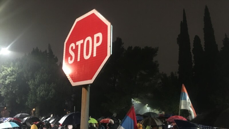 Podgorica: Novi protest pristalica Krivokapićeve Vlade, okupljanja i u drugim gradovima