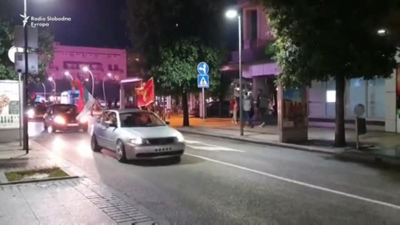 Podgorica: Slavlje na ulicama zbog izbora nove Vlade