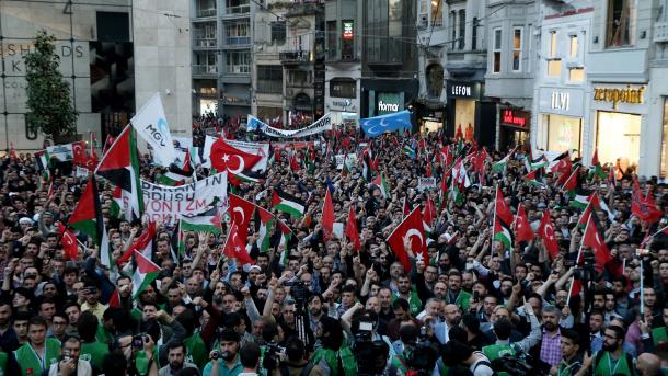 Podigni glas protiv okupacije – protesti širom Turske u znak podrške Palestini(FOTO)