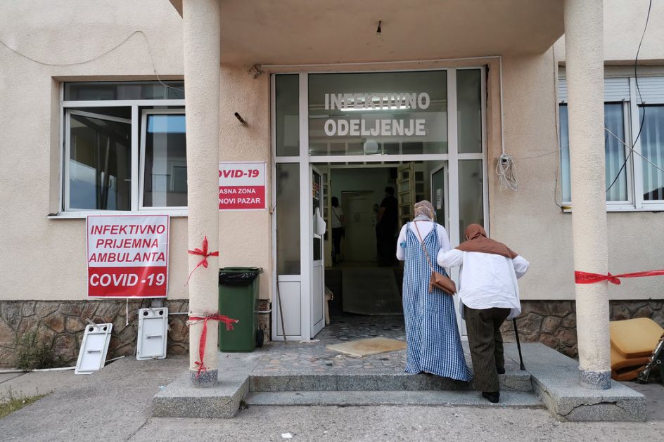 U Novom Pazaru  238 pacijenata, dve osobe preminule, pogoršana situacija u Sjenici, u Vranju otvorena treća kovid bolnica