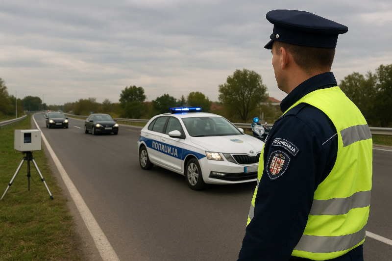 Pojačana kontrola saobraćaja: Presretači i radari na ulicama najvećih gradova Srbije