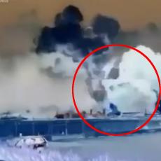 Pojavio se snimak kako raketa razara Bejrut (VIDEO)