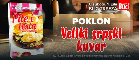 Poklon edicija VELIKI SRPSKI KUVAR uz “EuroBlic“