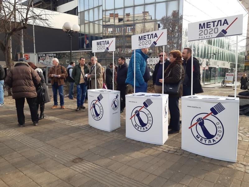 Pokret “Metla 2020” u Leskovcu: Krenuli smo sa čišćenjem Srbije