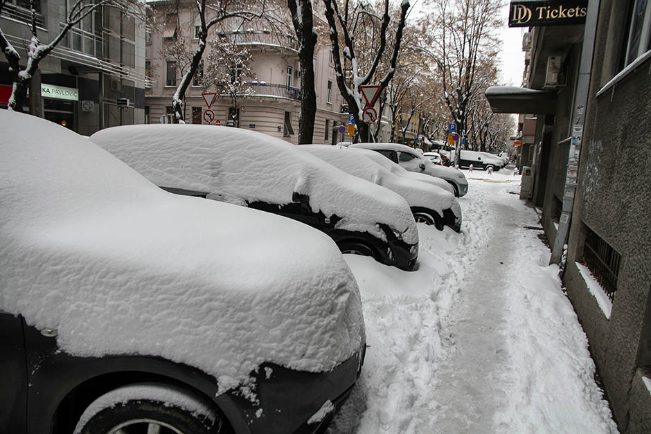 RHMZ: Rekordna visina snega u Beogradu!