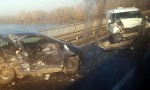 Poledica ih odvela direktno u smrt, stradale dve, povređenje još dve osobe: Detalji stravične saobraćajne nesreće na mostu Smederevo-Kovin