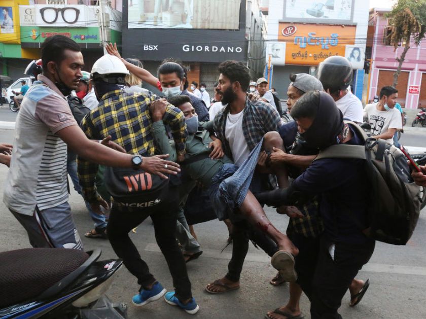 Više poginulih i povređenih na protestima u Mjanmaru