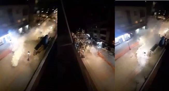 Policija suzavcem i šok bombama na građane, nova hapšenja u Nikšiću