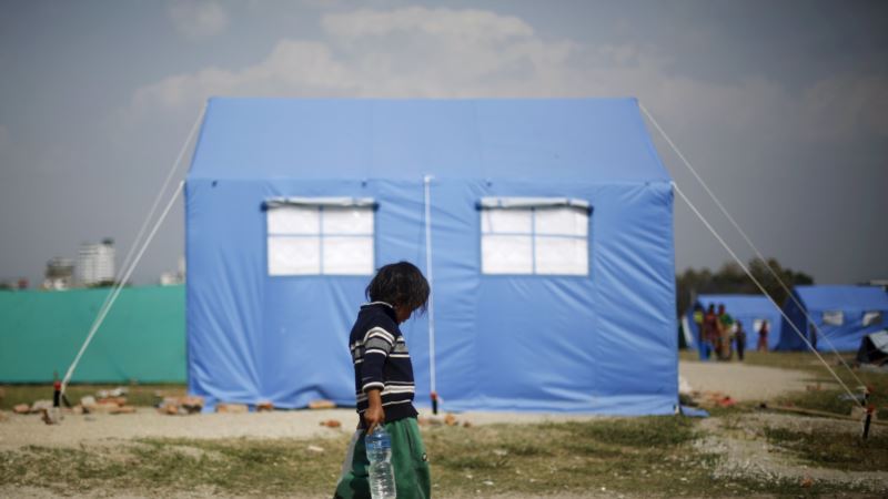 Policija u Nepalu uništila kamp za žrtve zemljotresa