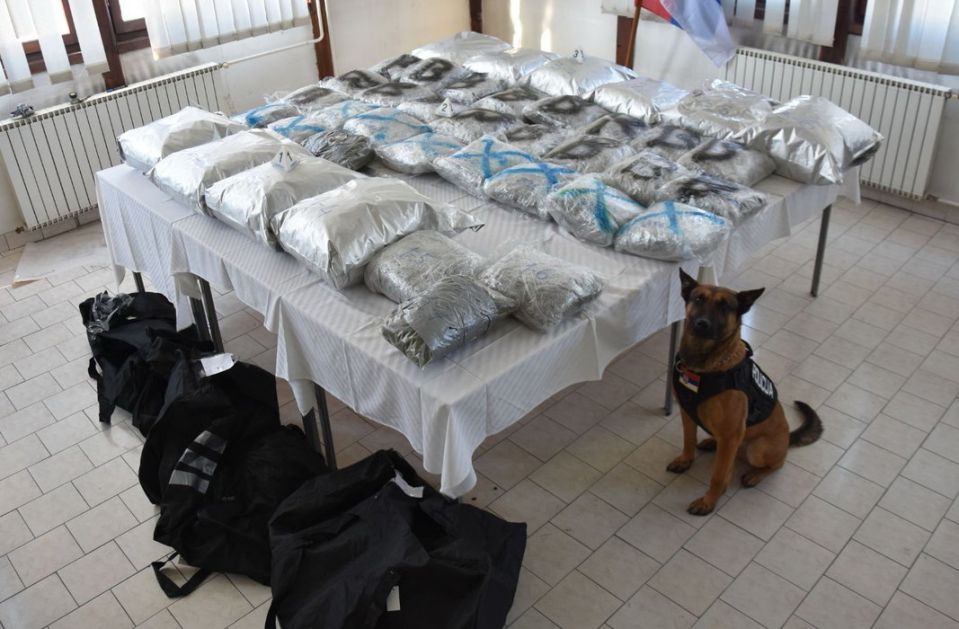 Policija u Novom Pazaru zaplenila 63 kilograma marihuane