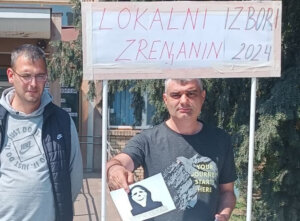Policija zabranila štand SSP ‘za prijavu fantomskih birača’ u Zrenjaninu