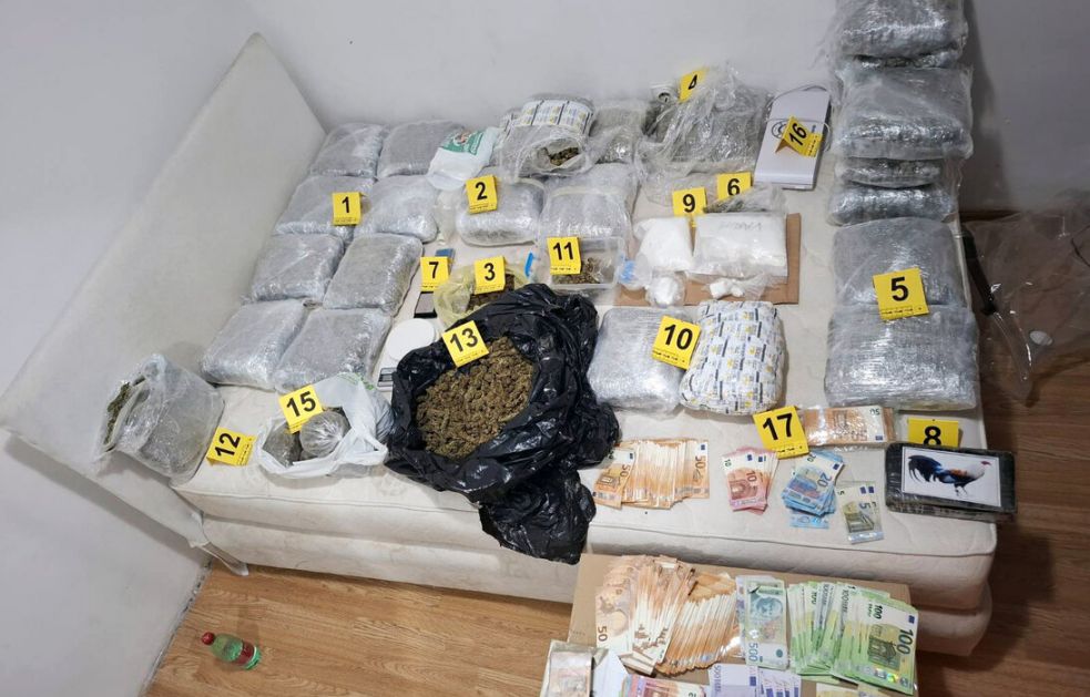 Policija zaplenila 30 kilograma droge u Beogradu