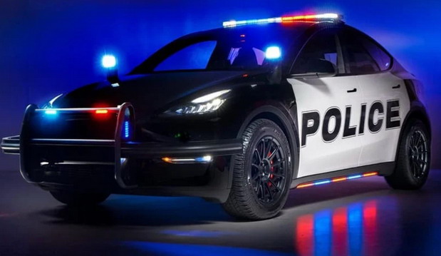 Policijski Tesla Model Y