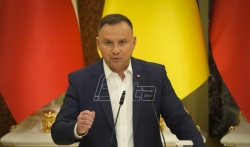 Poljski predsednik Duda u nenajavljenoj poseti Kijevu, obratio se ukrajinskom Parlamentu