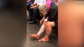 Ponašanje ove žene na stanici mnogima je zgadilo život (VIDEO)