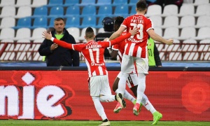 Ponovo goleada na Banovom Brdu: Zvezdi dovoljno poluvreme za korak od finala Kupa Srbije (VIDEO)