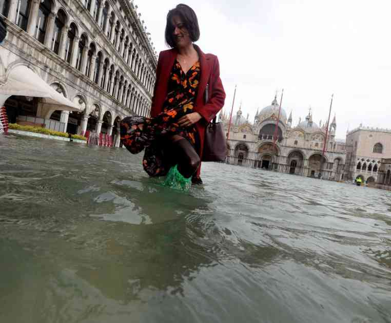 Poplava u Veneciji, oštećena bazilika Svetog Marka