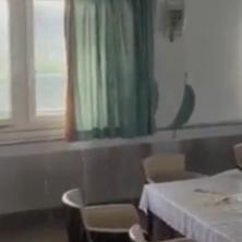 Poplavljene prostorije Partizanovog doma (VIDEO)