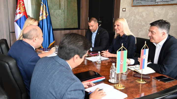 Popović Ivković sa ambasadorom Azerbejdžana: Zahtev takozvanog Kosova za prijem u Interpol u uprotnosti sa pravilima te organizacije