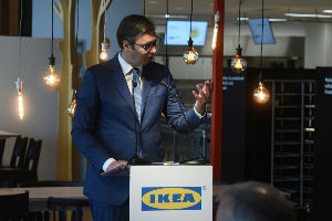 “Porasla je i potrošnja i proizvodnja u svim zemljama regiona kada je došla Ikea”, rekao je predsednik Srbije Aleksandar Vučić otvarajući Ikeu