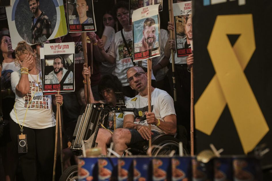 Porodice izraelskih talaca pozvale na štrajk protiv rata i zauzimanja grada Gaze