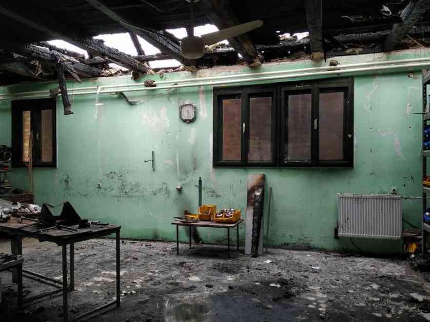 Porodici iz Petrovaradina vatra progutala sve što su sticali 50 godina