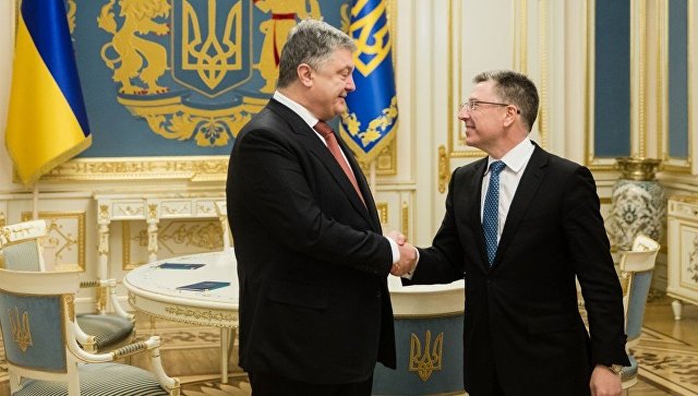 Porošenko i Volker razgovarali o „deokupaciji“ Donbasa