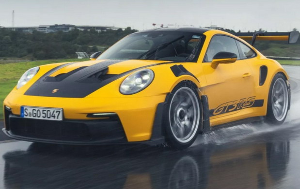 Porsche 911 GT3 RS je značajno brži na mokroj stazi zahvaljujući posebnim Michelin gumama