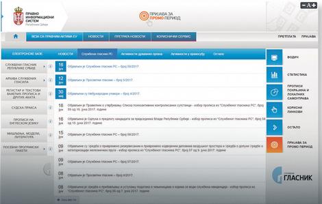 Portal svih važećih zakona i propisa Republike Srbije: Prava zaposlenih na samo jedan klik