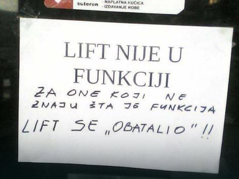 Poruka iz jednog tržnog centra u Sarajevu izmamiće vam osmeh