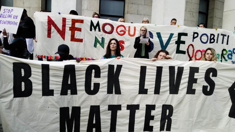 Poruke iz Zagreba: Black lives matter