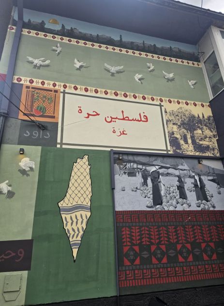 Poruke podrške Palestini osvanule na zidovima Novog Pazara (VIDEO)